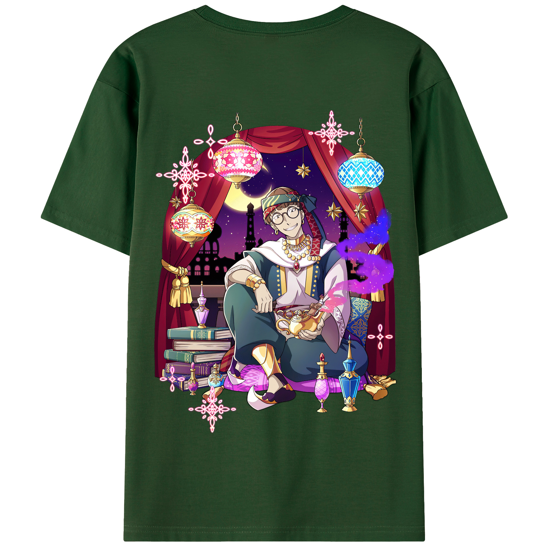 （画像用） 文豪ストレイドッグス Bungo Stray Dogs 綿100％半袖Tシャツ（背面プリント）